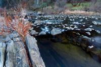 Winter along Cache Creek