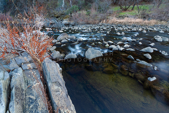 Winter along Cache Creek