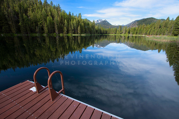 Morning Swim in the Mountains