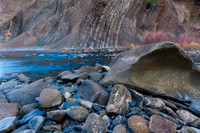 Geology lesson along Cache Creek