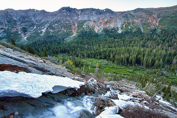 View over Summit City Canyon, Mokelumne Wilderness